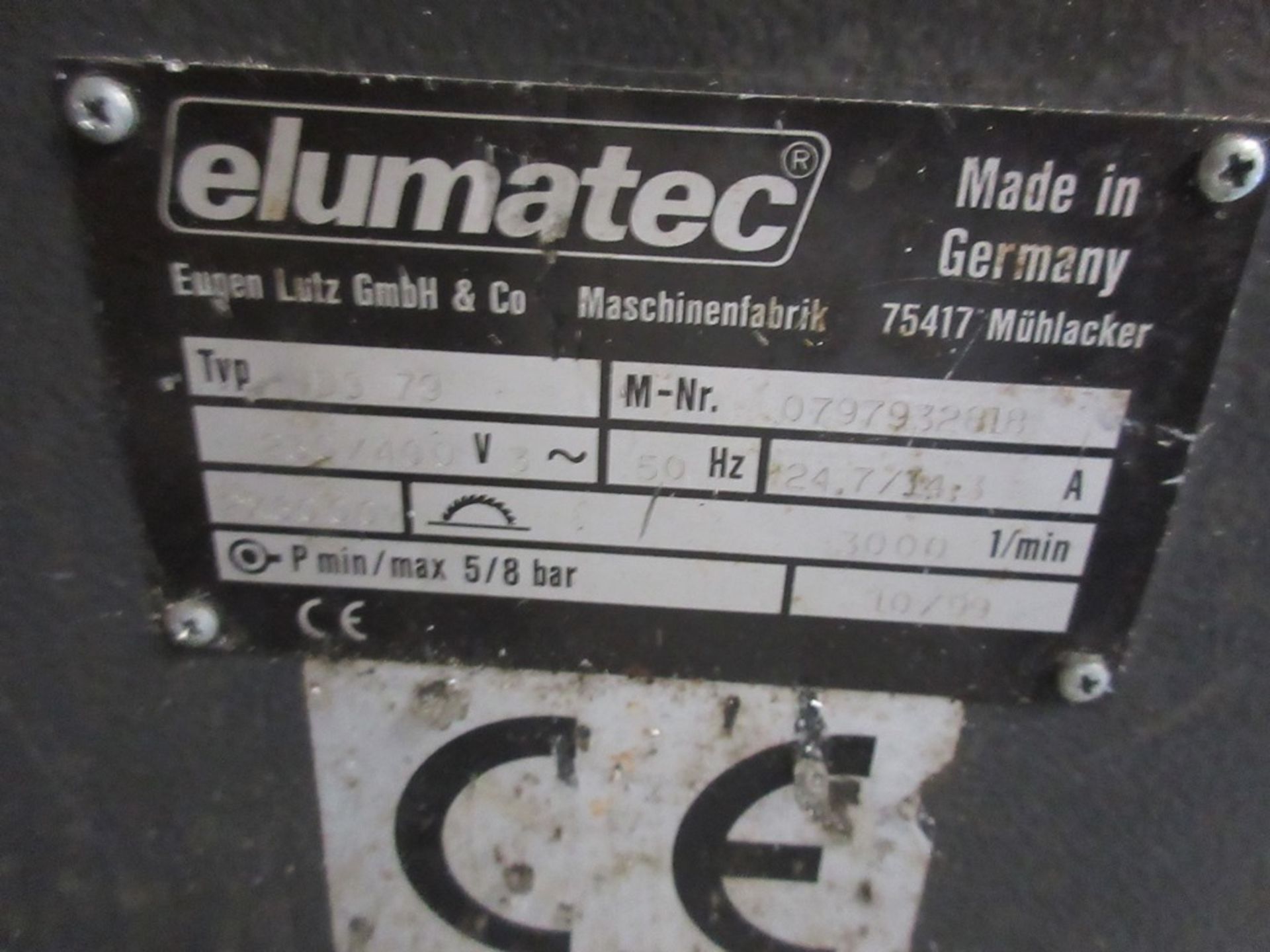 Elumatec DG79 Double mitre saw (1999) - Image 7 of 8