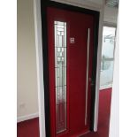 Composite showroom door