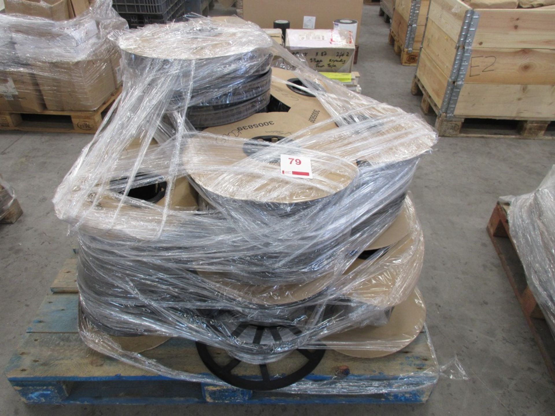 Four pallets of associated beading reels