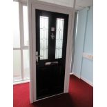 Composite showroom door