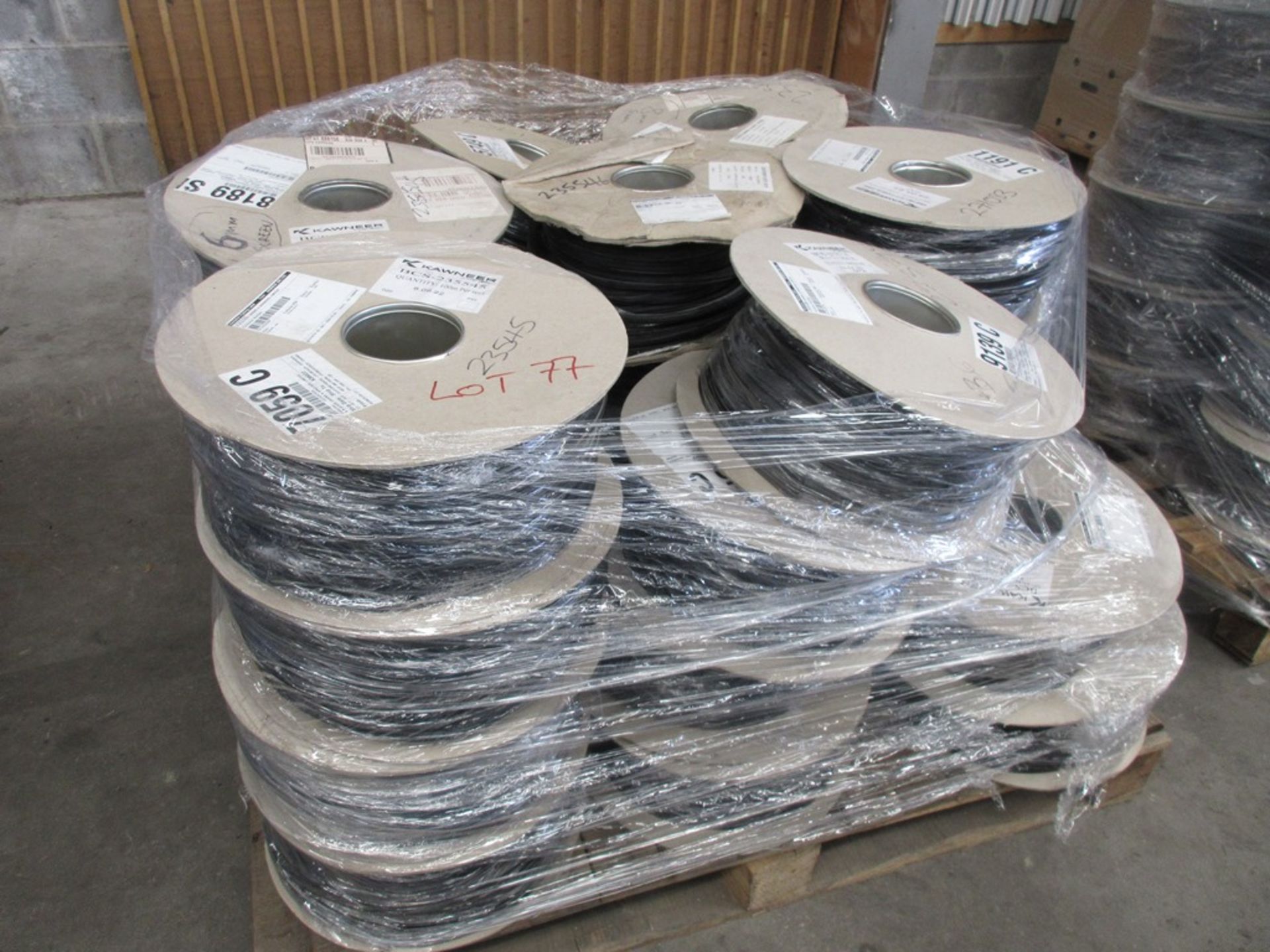 Three pallets of associated beading reels - Image 3 of 5