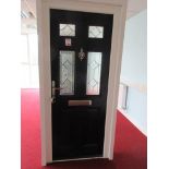 Composite showroom door