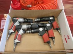 Clarke Five assorted pneumatic pistol grip drills