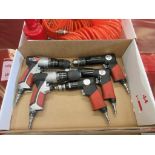 Clarke Five assorted pneumatic pistol grip drills