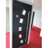 Composite showroom door