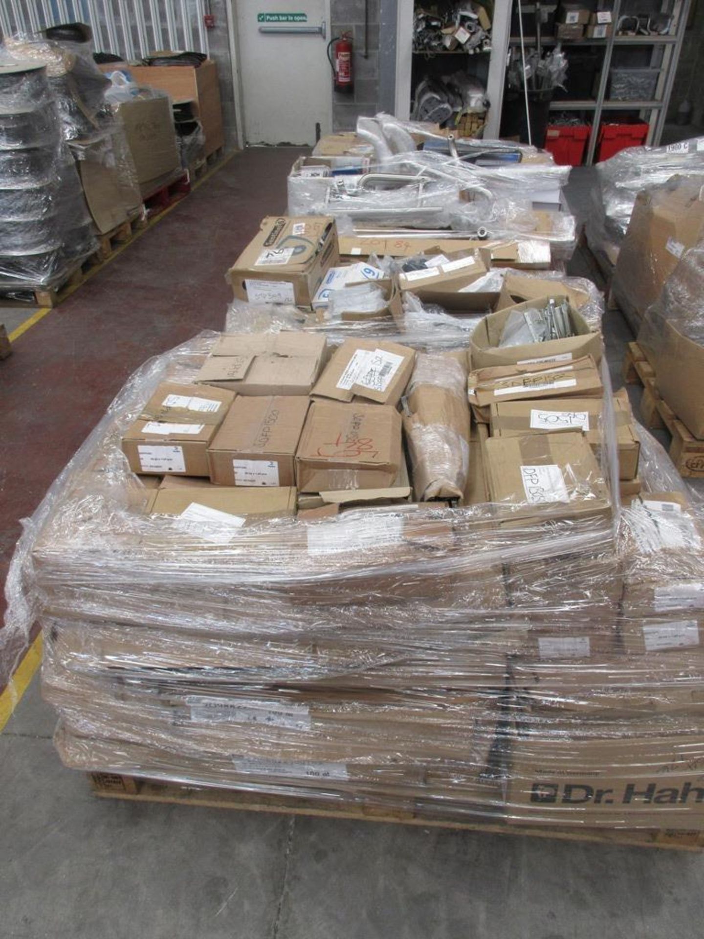 Four pallets of associated window fittings