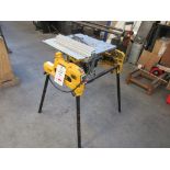 Dewalt DW743N-LX Type 4 table saw