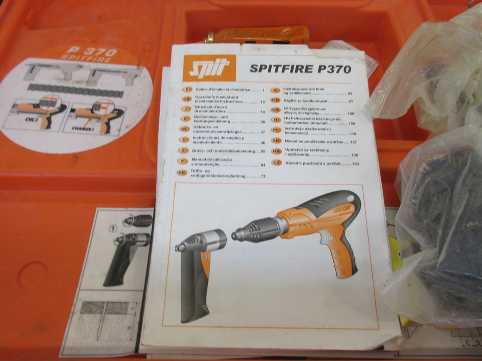 Spit P370 Cartridge nailer - Image 2 of 3