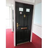 Composite showroom door