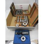 Qty various bore micrometers