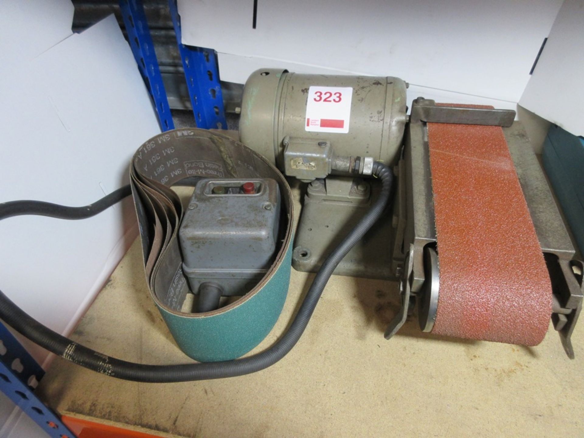 Bench linisher 4"