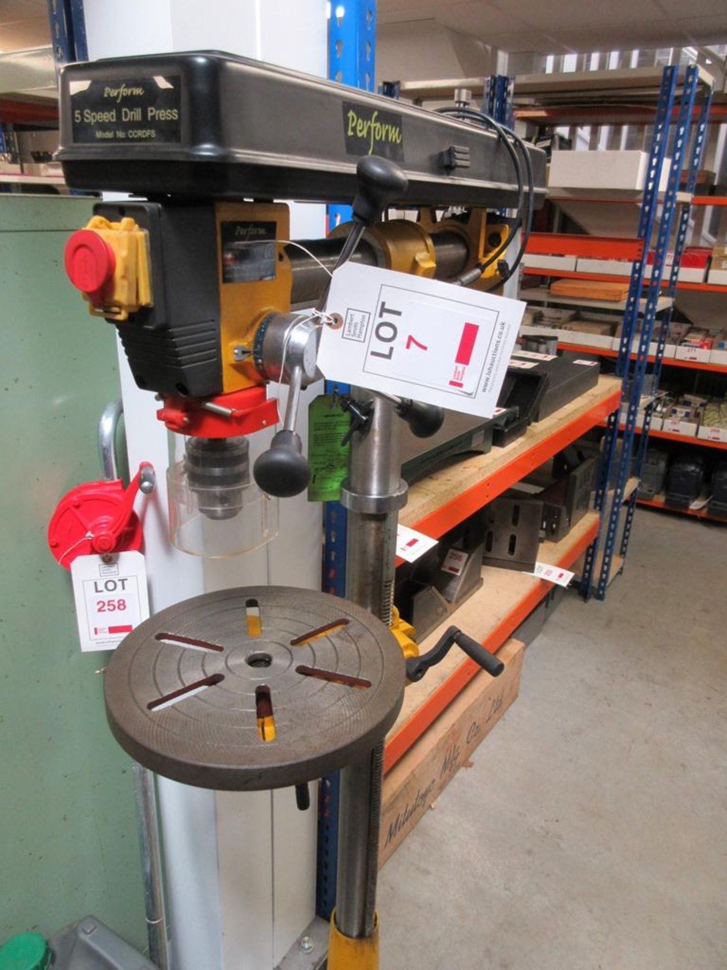 Perform CCRDFS 5 Speed Pillar Drill - Bild 2 aus 3