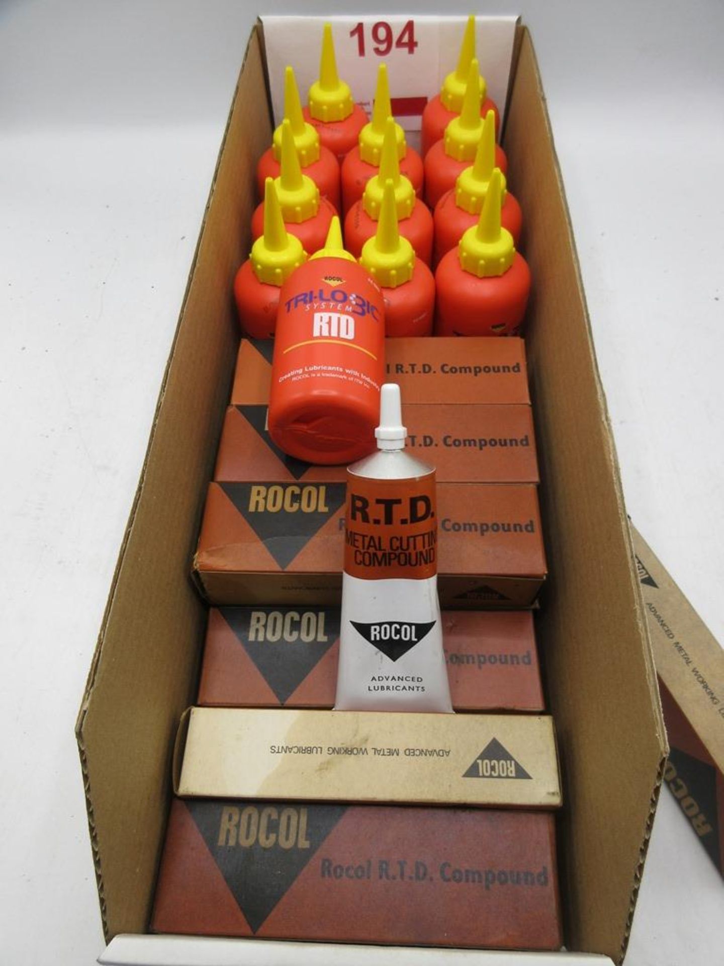 Box Rocol cutting fluid and compound