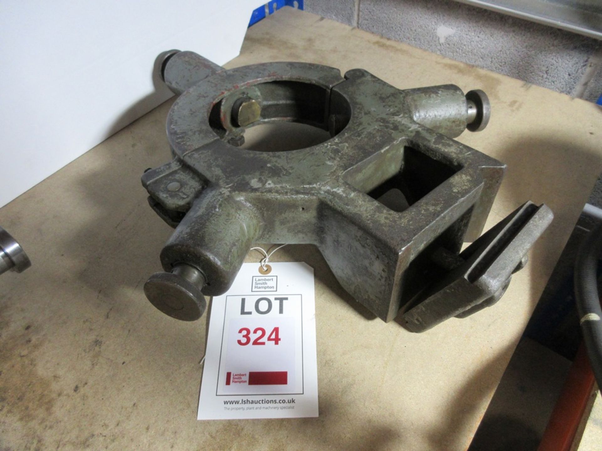 Lathe fixed steady 9"centre high