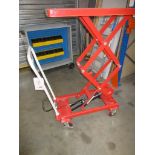 Mobile high lift trolley