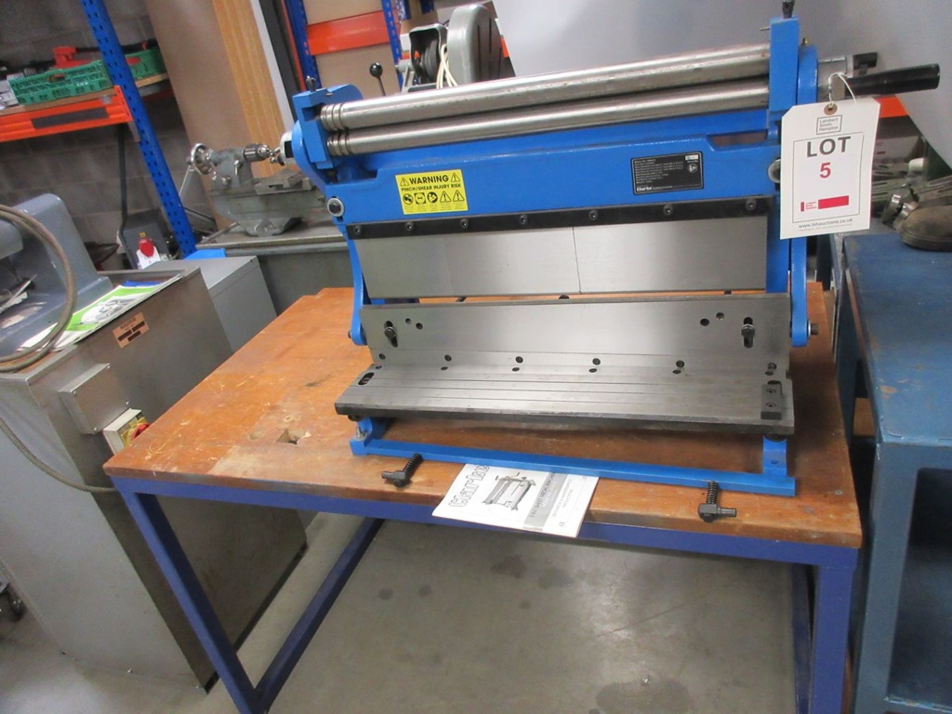 Clarke SBR610 Metalworker on bench - Bild 2 aus 3