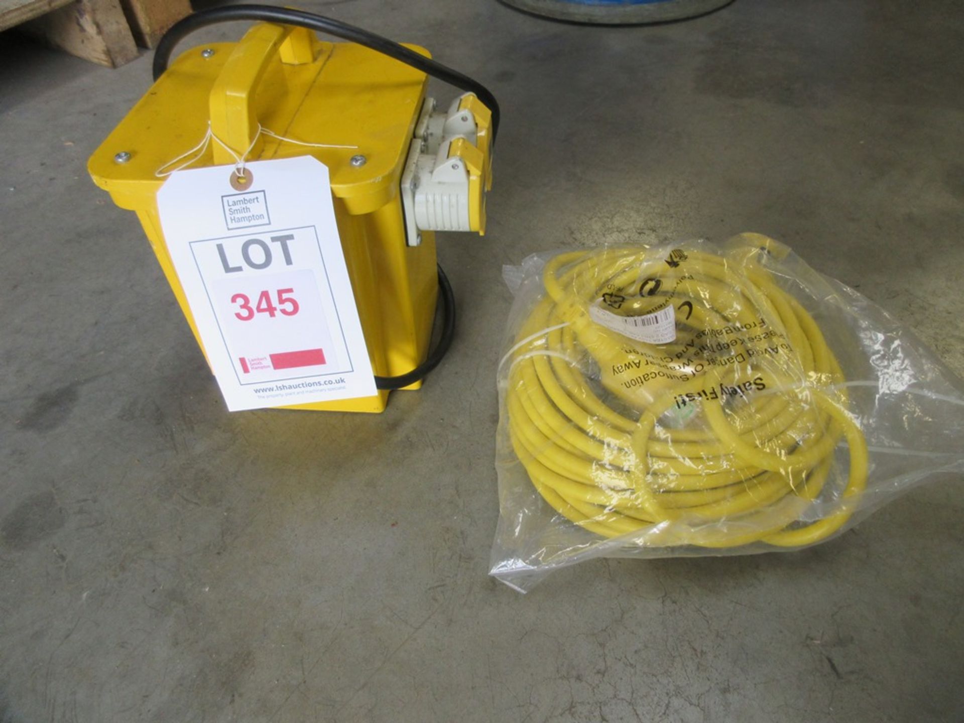 110V box and lead
