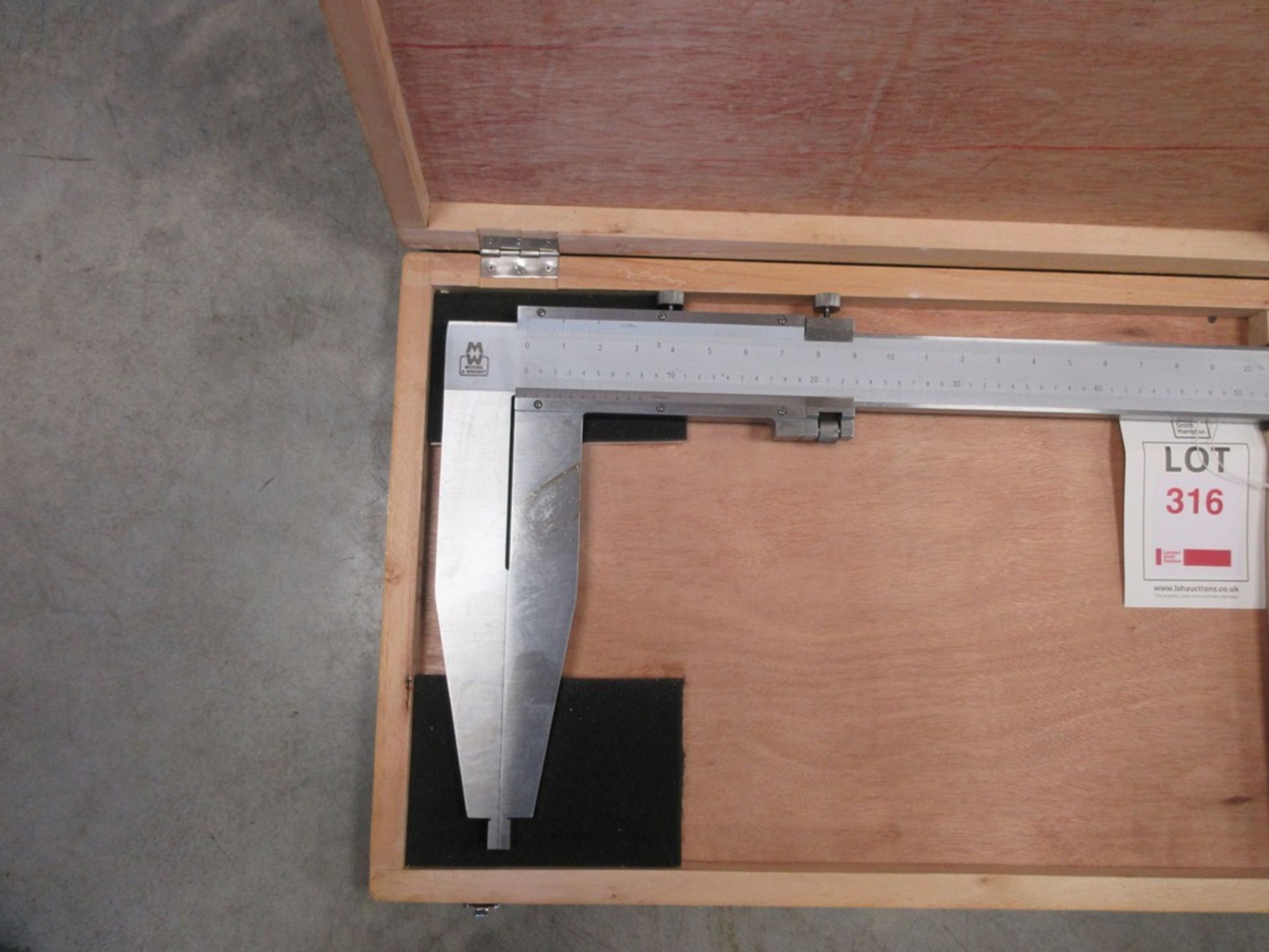 Moore and Wright 3 Meter vernier, unused - Image 2 of 4