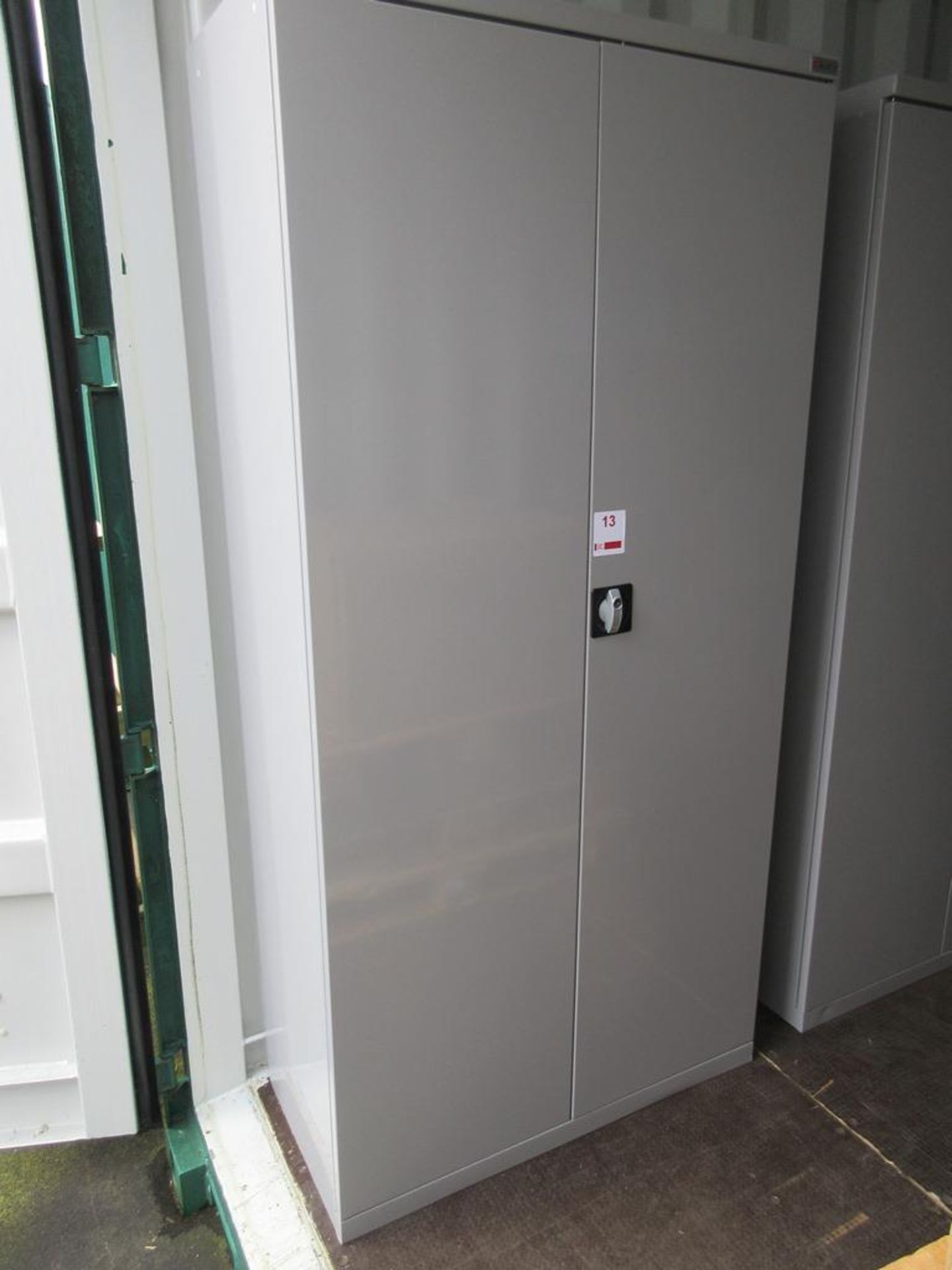 Metal 2-door cupboard