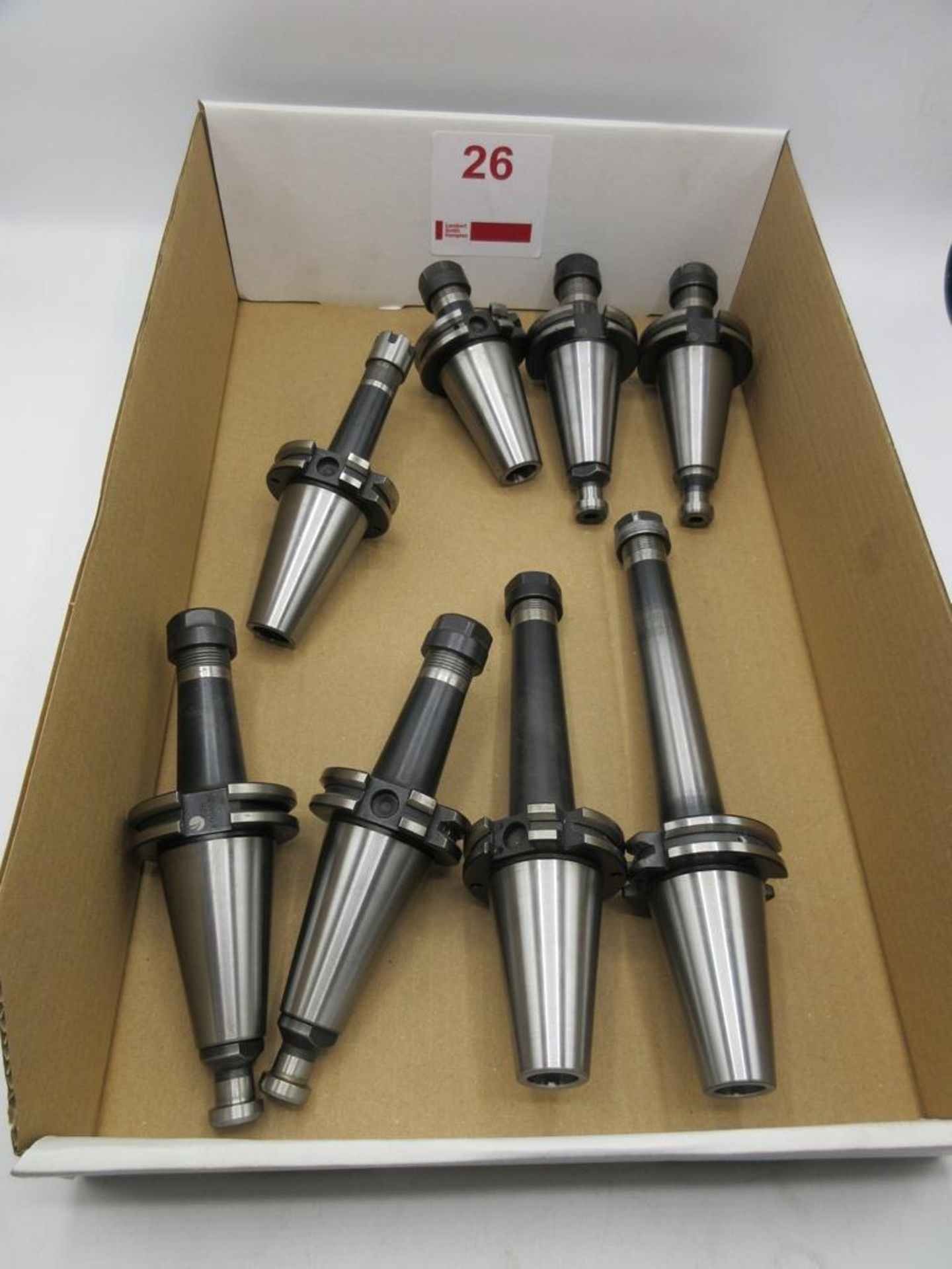 Qty CAT40 collet chucks