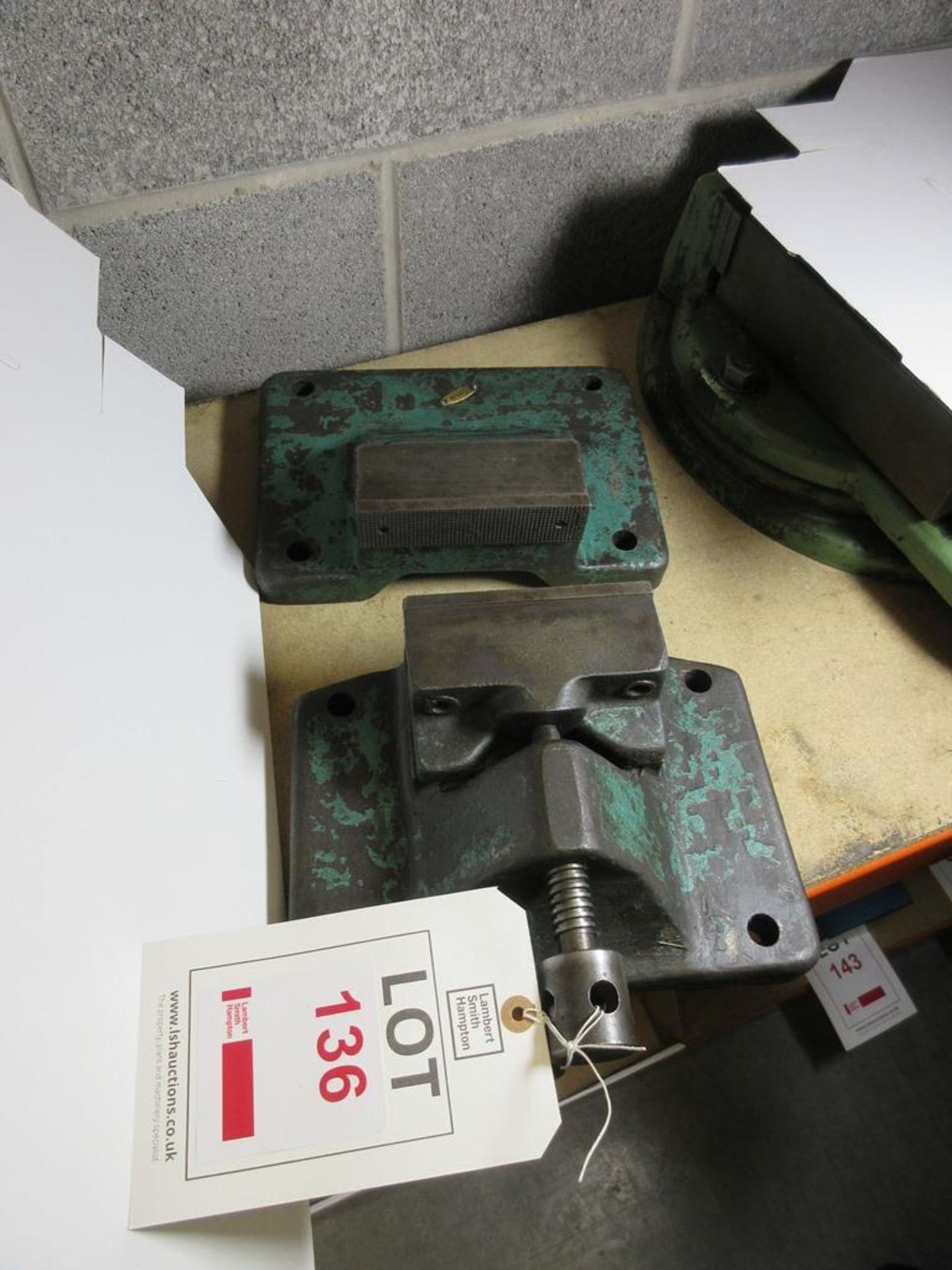 Taylor Two-part rack machine vice 5"