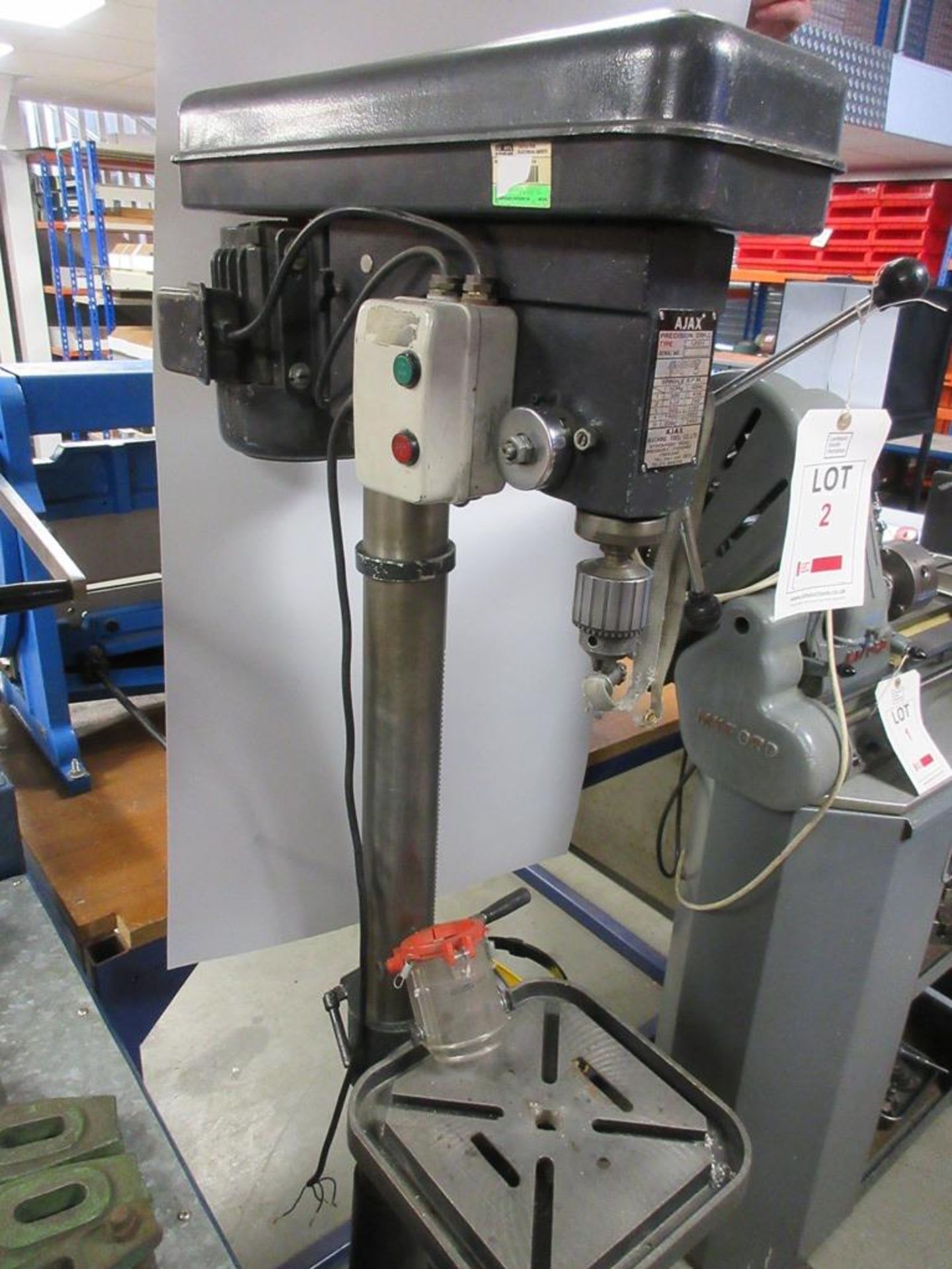 Ajax Floor standing pillar drill - Image 2 of 3