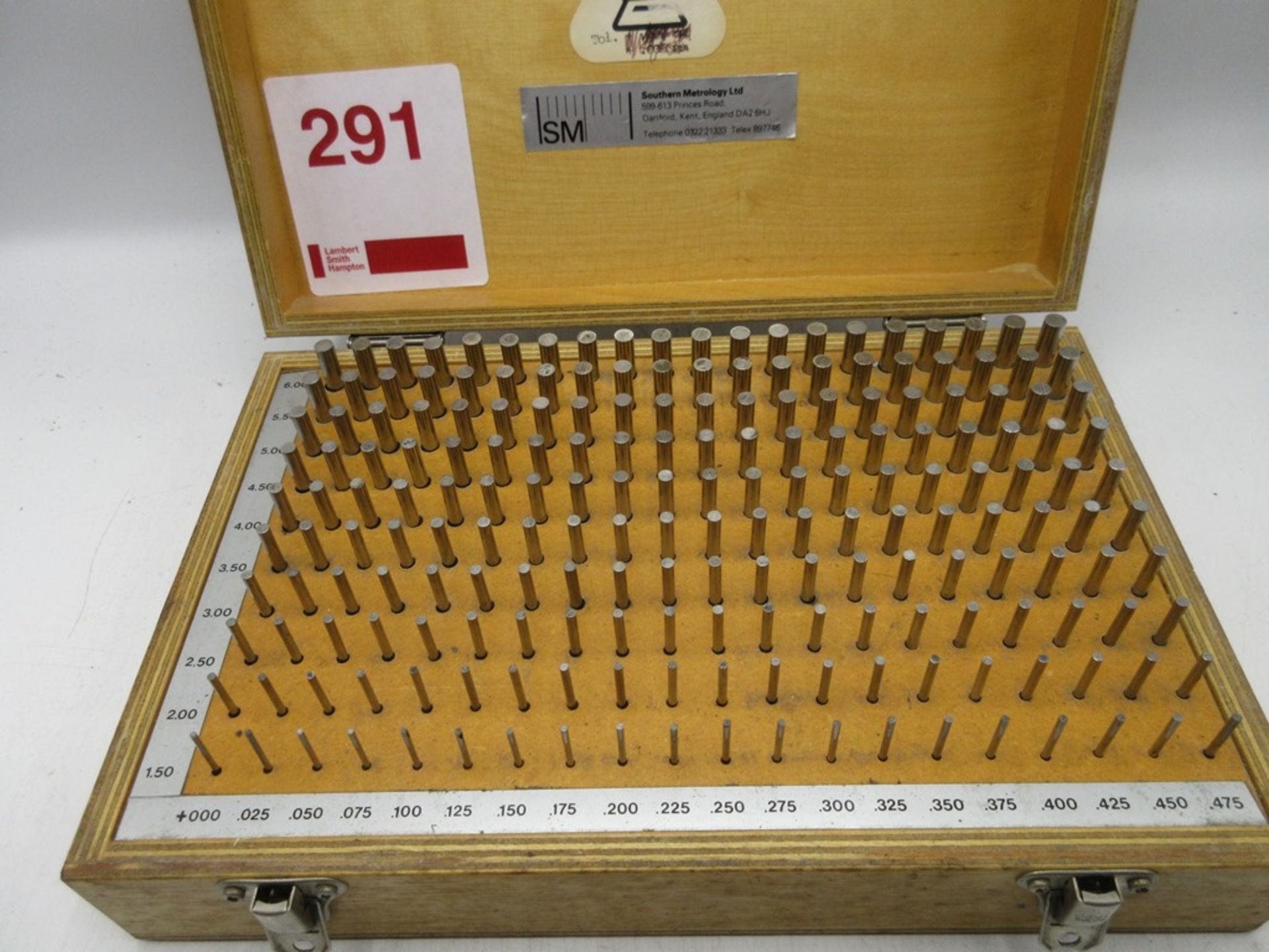 Yorkshire Precision Pin gauge set