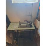 Willcox & Gibbs Sewing machine, belt driven