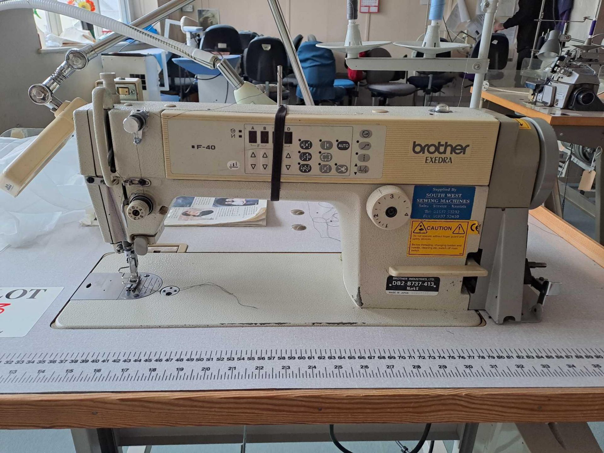 Brother DB2-B737-413 Sewing Machine - Image 2 of 6