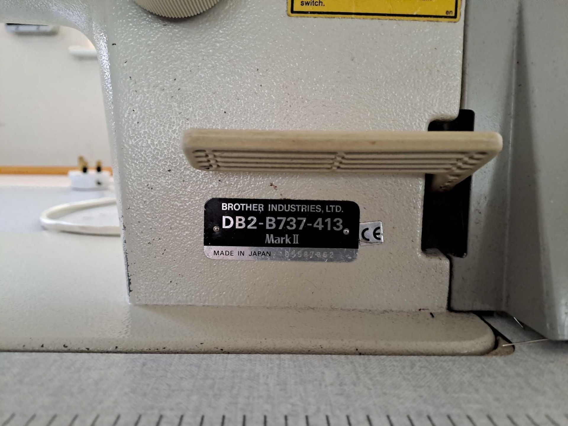 Brother DB2-B737-413 Sewing Machine - Image 3 of 5
