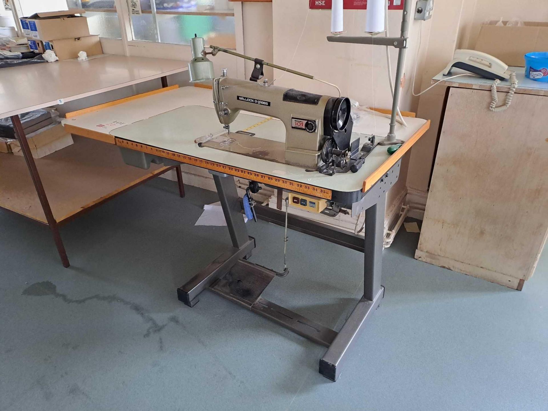 Willcox & Gibbs 101B Sewing Machine - Bild 4 aus 5