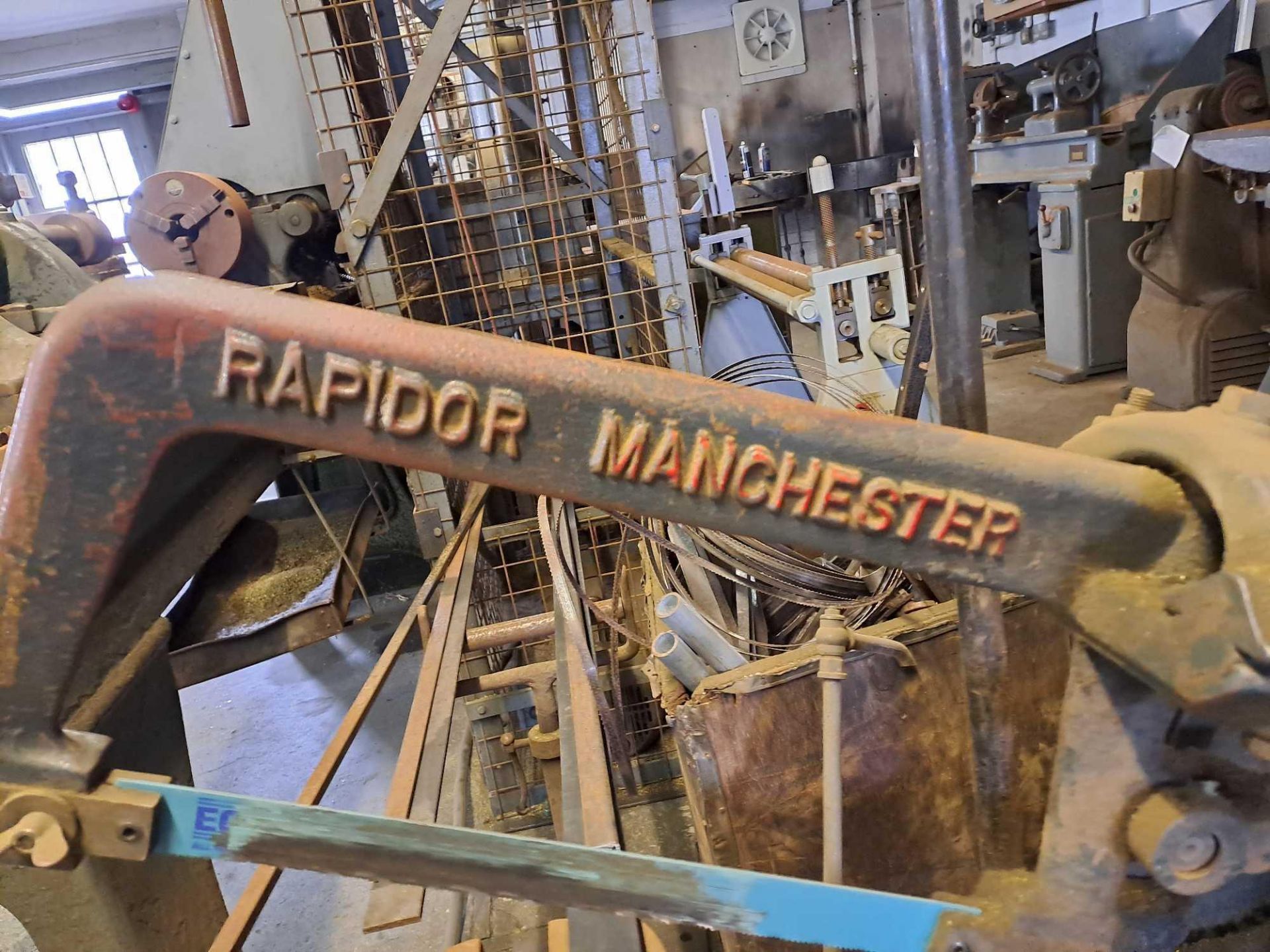 Rapidor Manchester Power hacksaw - Image 2 of 7