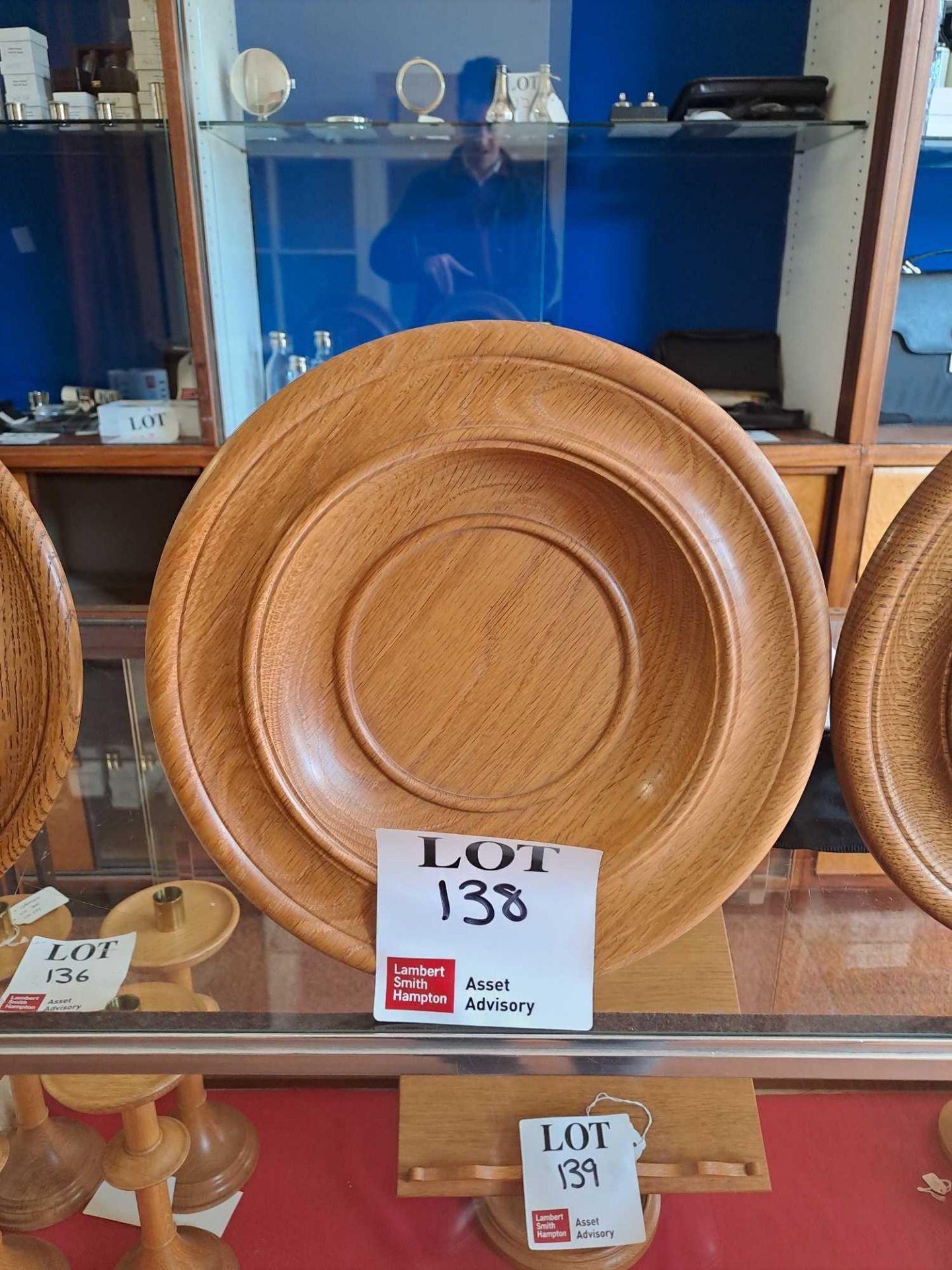 Four wooden plates - Image 3 of 6
