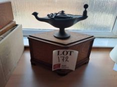 TOC H lamp with wooden box