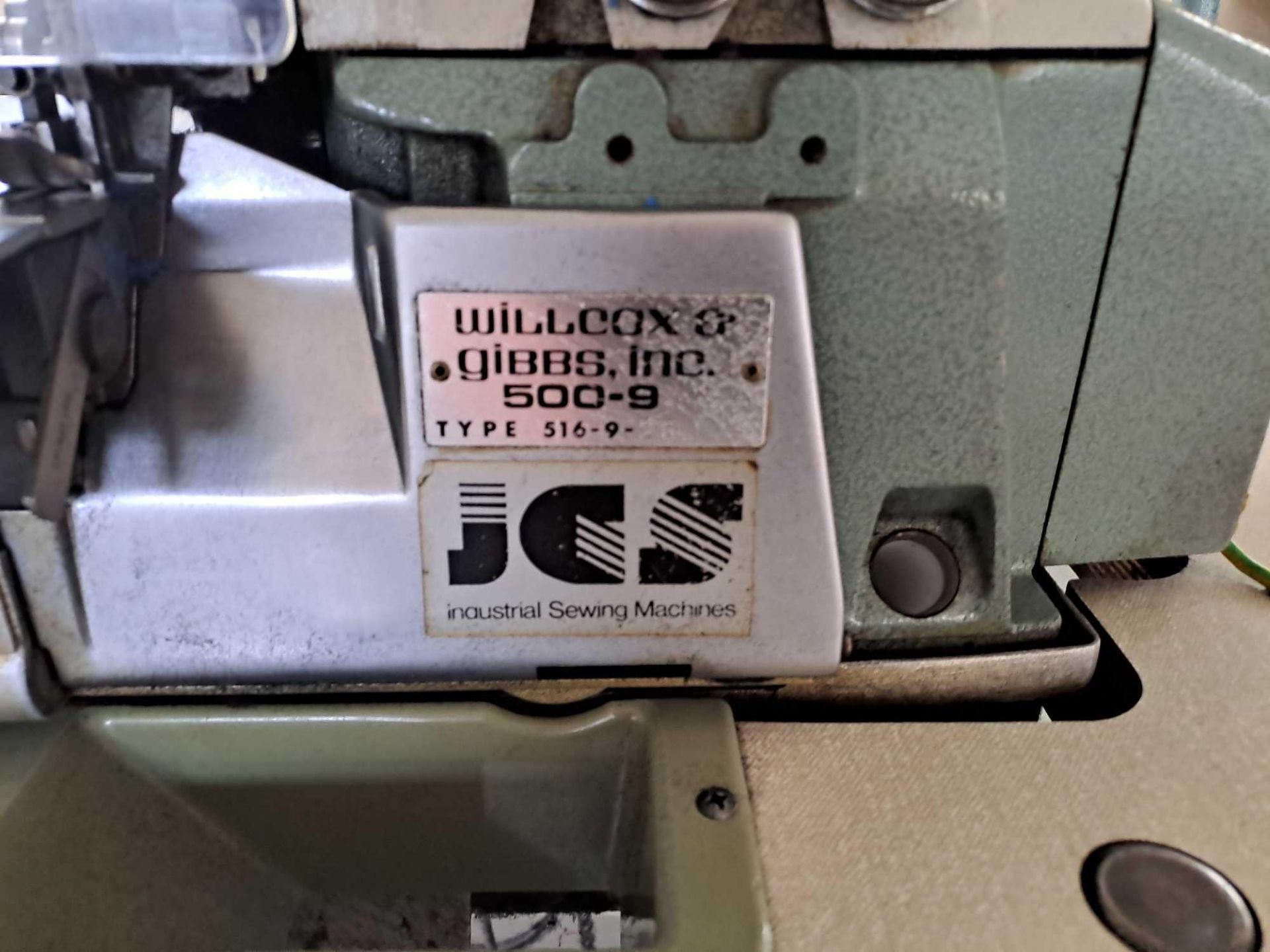 Willcox & Gibbs 500-9 Overlocker Sewing Machine - Image 4 of 7