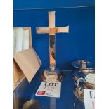 Silver plated Actar Cross (14.5")