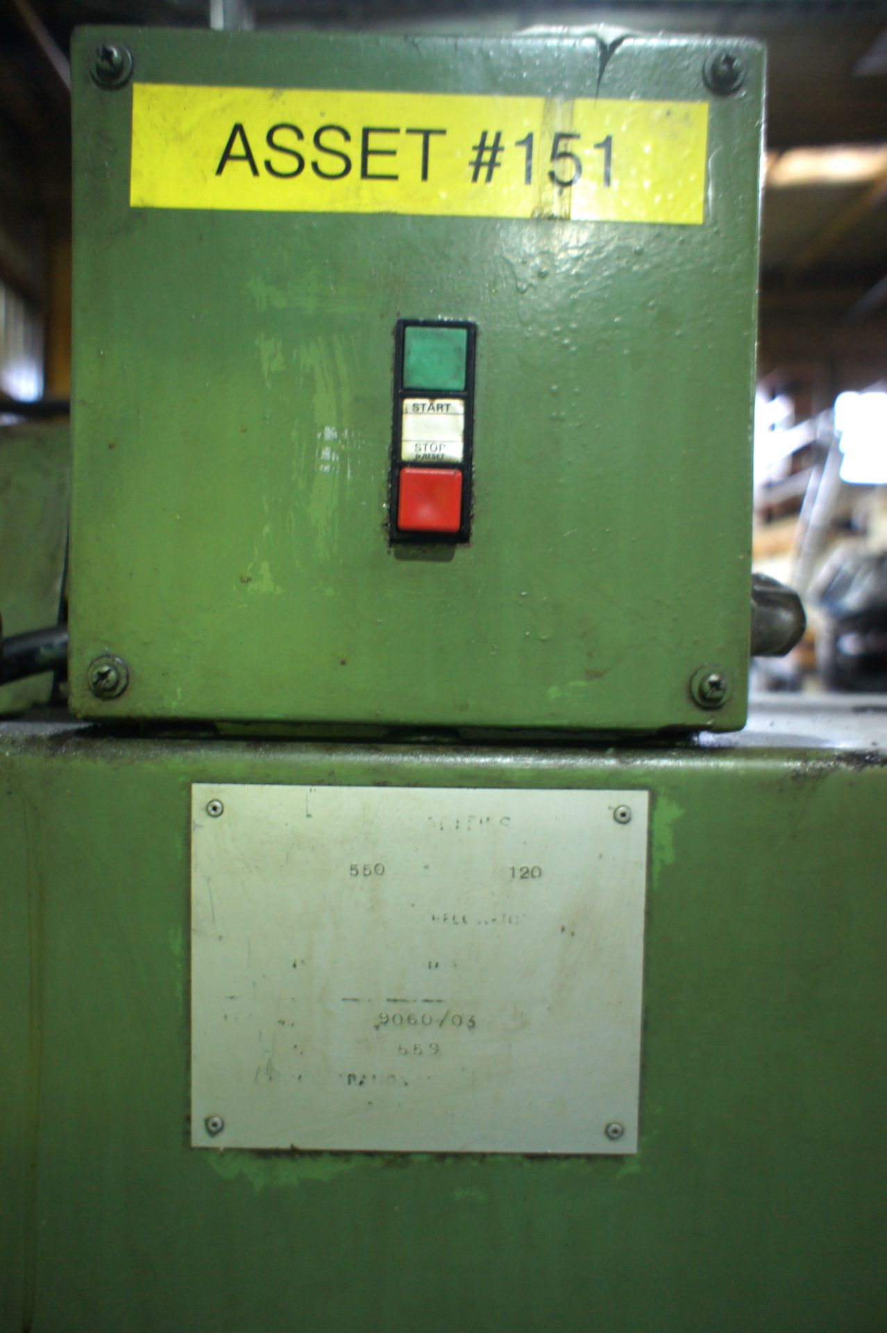Darenth swarf processing / coolant recovery system, Serial no. 9060/03 (asset no. 151)   Please - Image 3 of 5