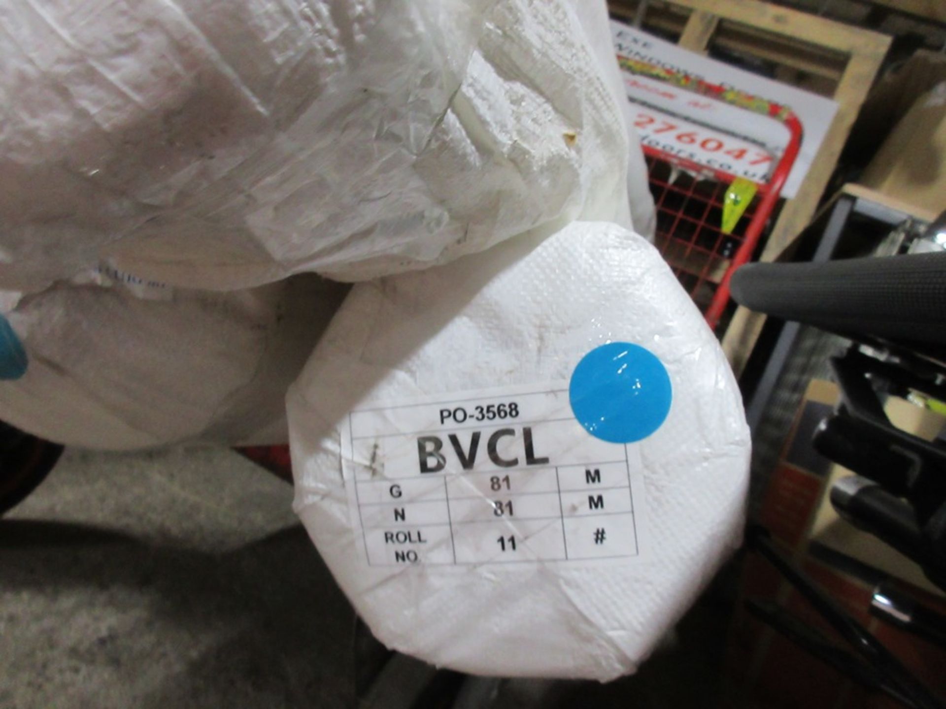 BVCL 6 x rolls of curtain lining, sizes including 40m/ 46m/ 73m/ 58m/ 57m - Image 3 of 4