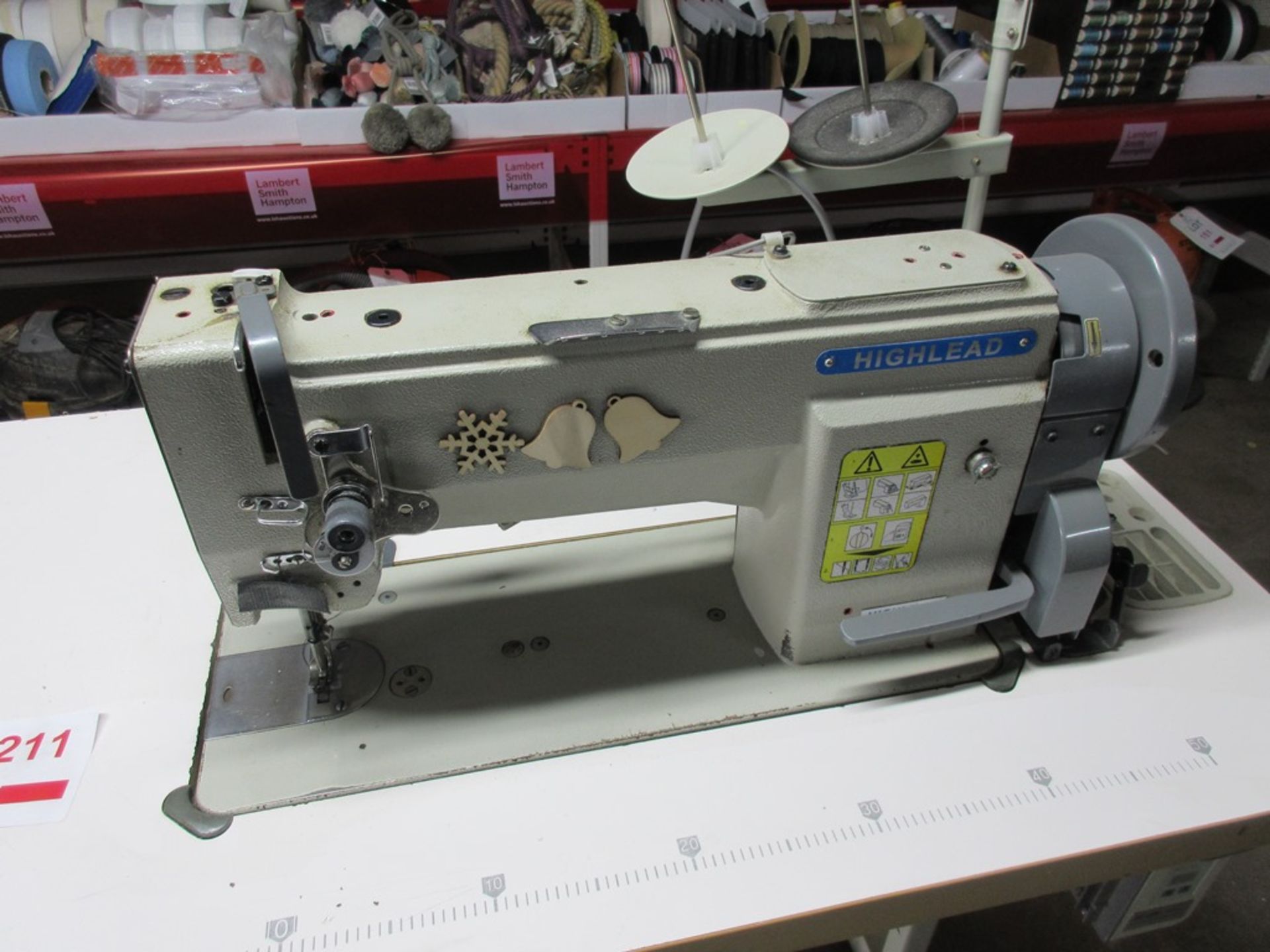 Highlead GC0618-1-SC flat bed sewing machine, 240v