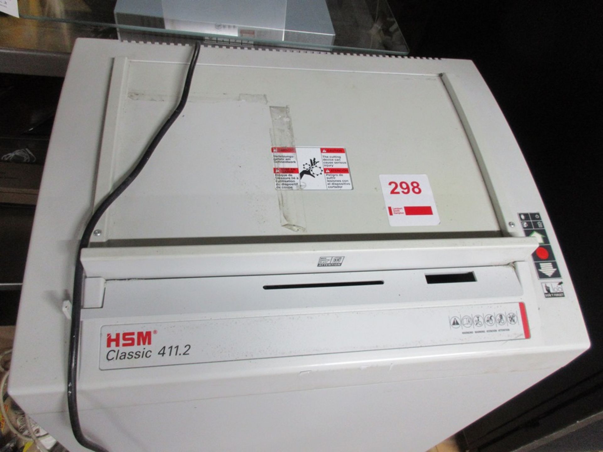 HSM Classic 411.2 shredder