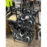 4 x upholstered chairs