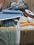 1 x box mixed trim/braid edging rope