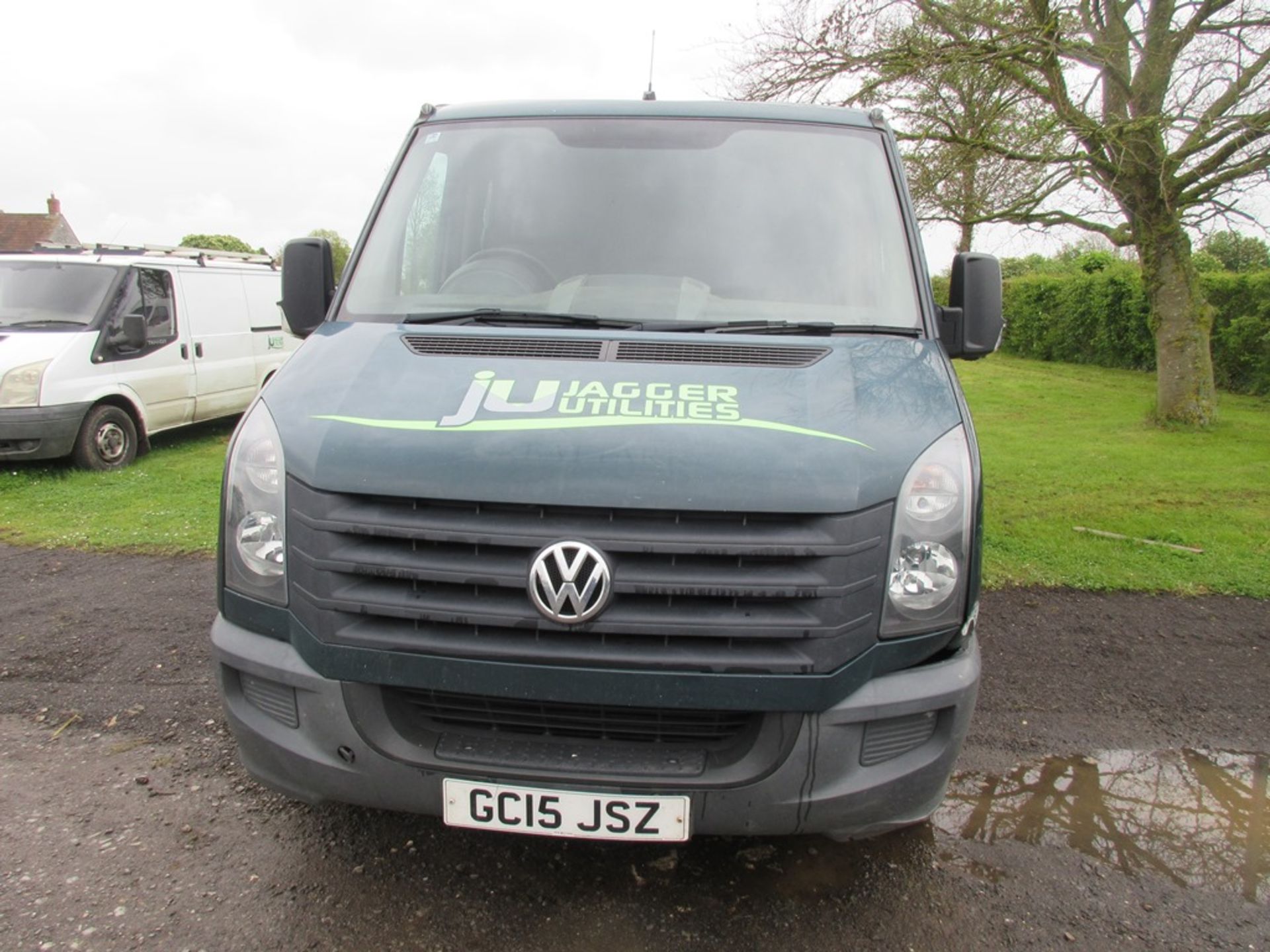 Volkswagen Crafter CR35 2.0 TDI LWB dropside, 107bhp (13/08/2015) - Image 3 of 19