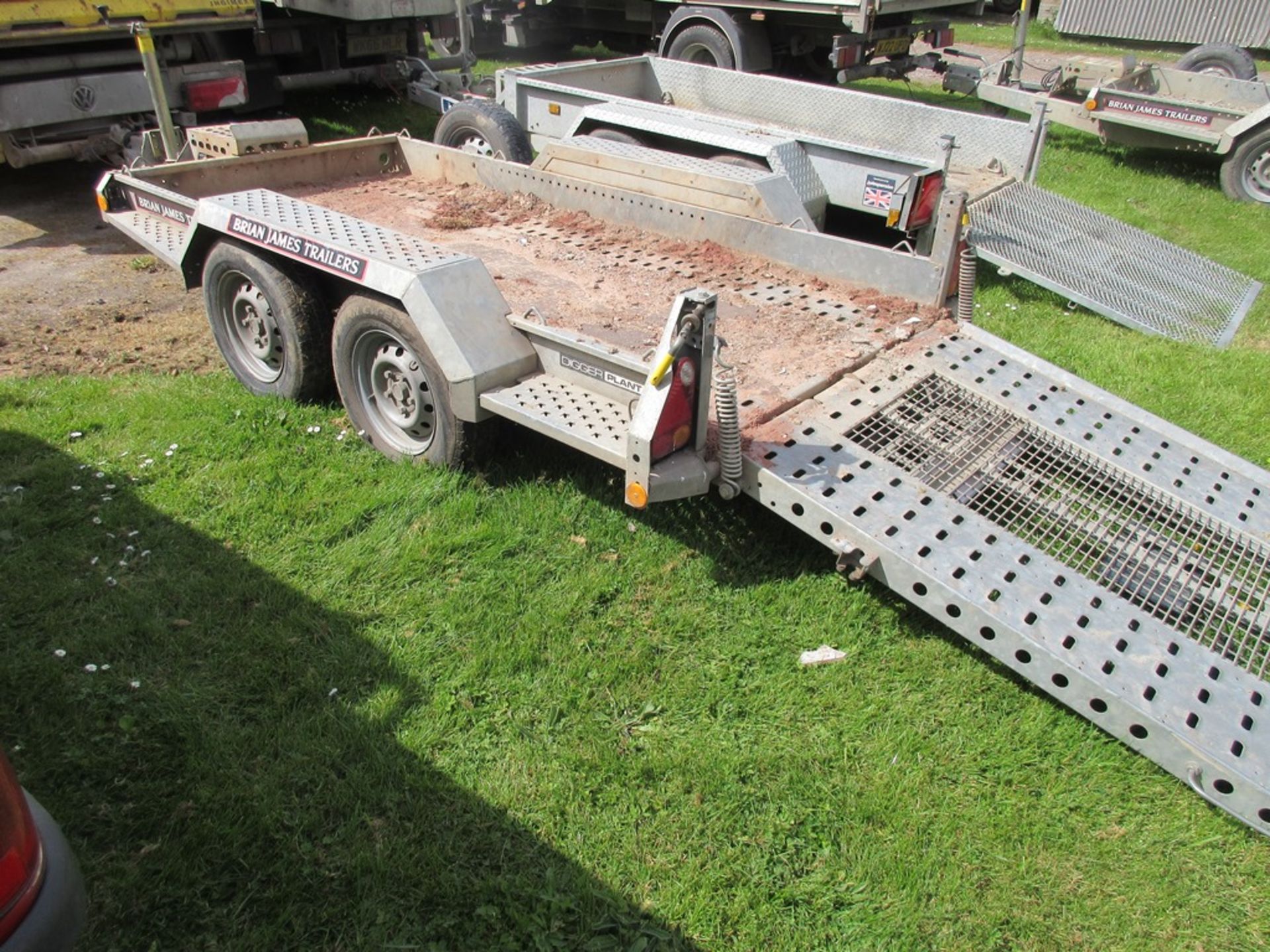 Brian James Trailers T-02-T twin-axle plant trailer - Image 3 of 6