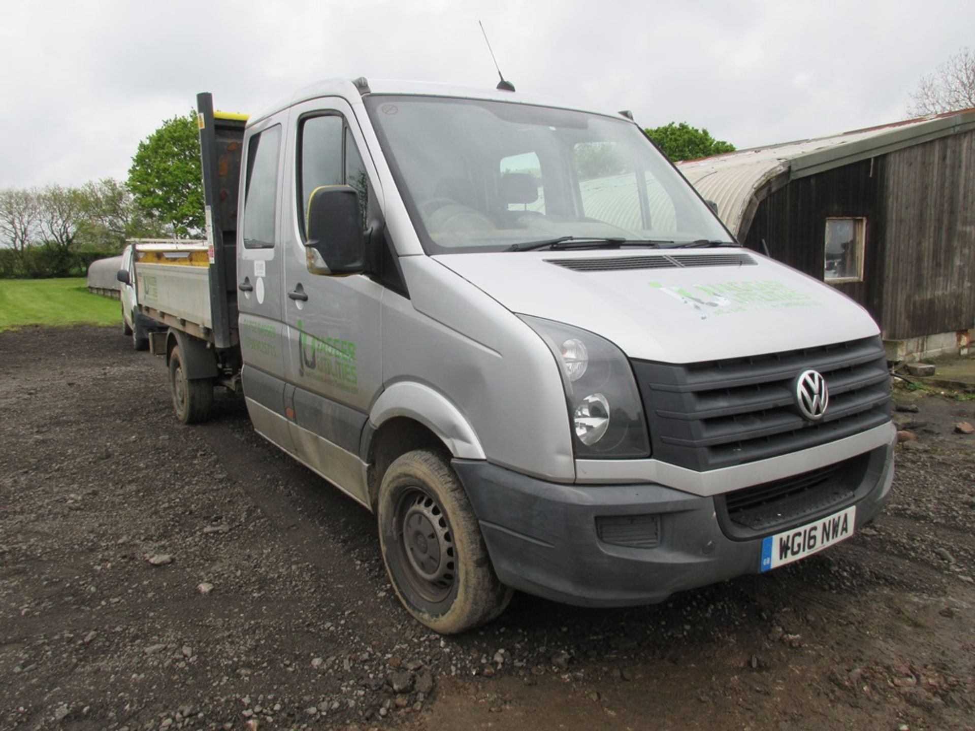 Volkswagen Crafter CR35 2.0 TDI Double Cab Tipper, 134bhp (29/04/2016)