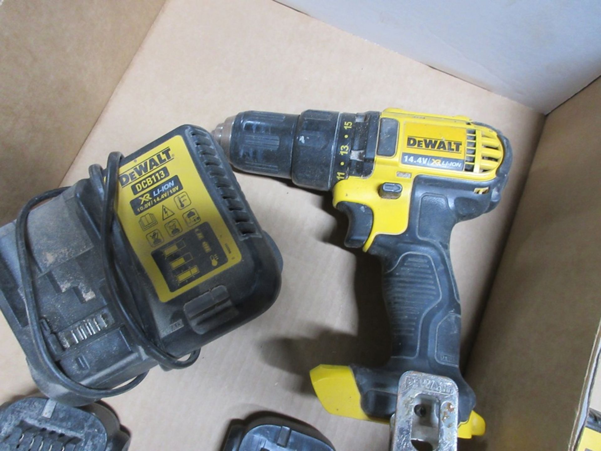 DeWalt DCD 730 cordless drill driver, 14.4v - Image 2 of 3