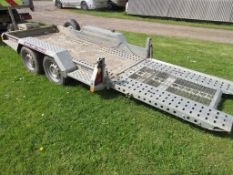Brian James Trailers Digger Plant 2 twin-axle plant trailer