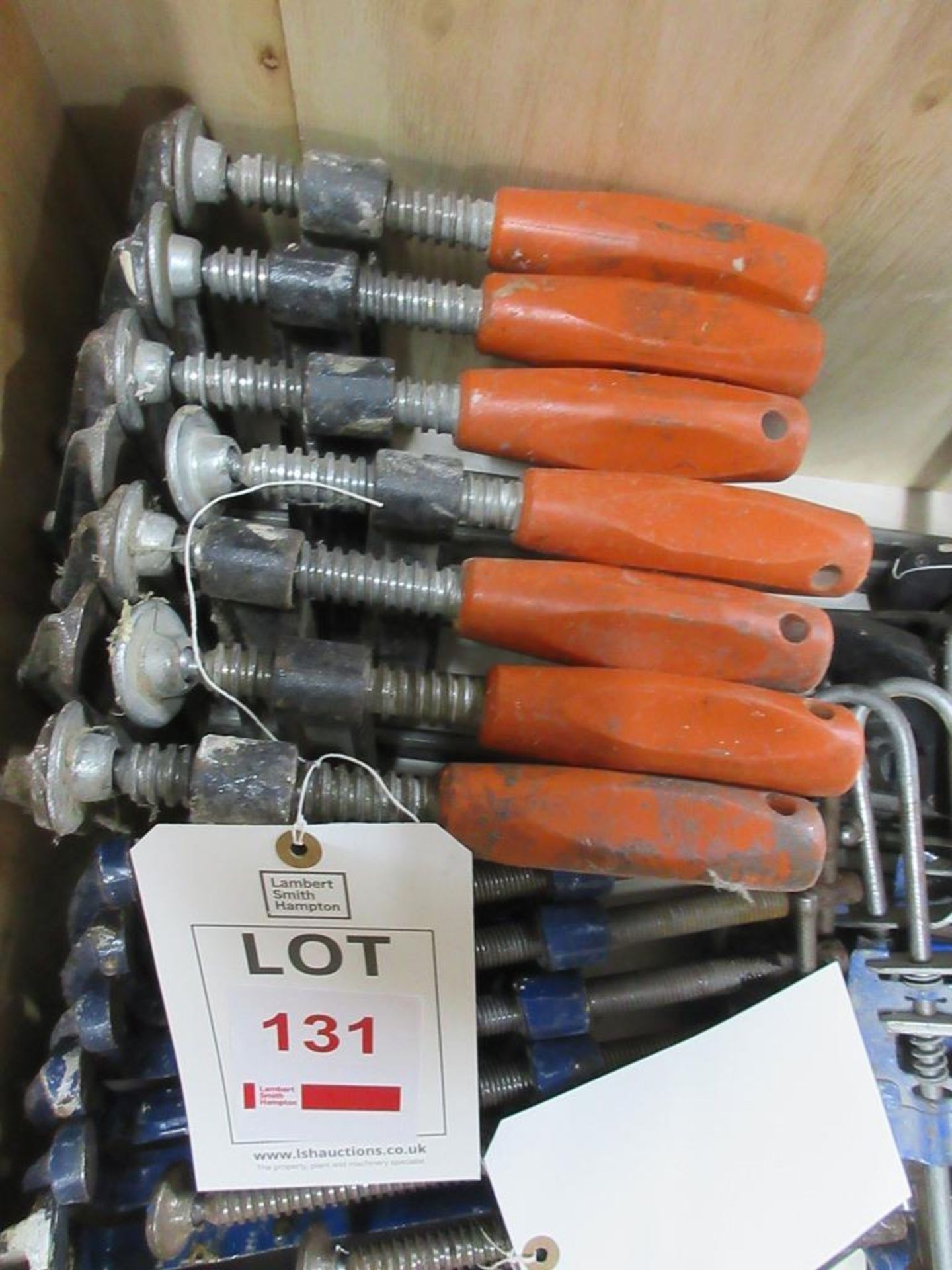 Quantity of 'F' clamps