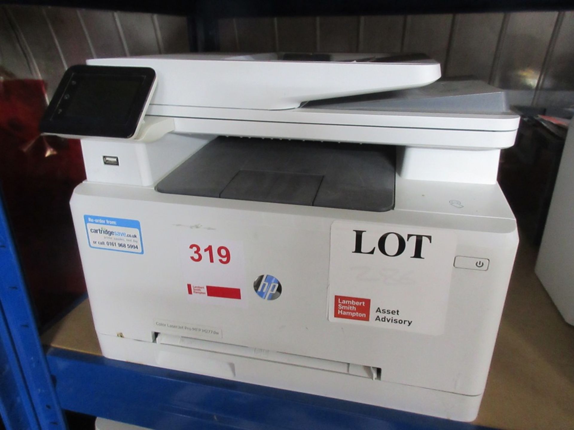 HP Color Laserjet Pro MFP M277dw printer
