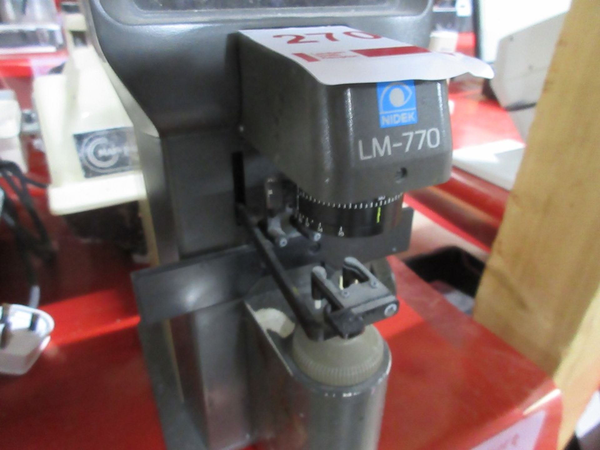 Nidek LM-770 optical lensmeter - Image 2 of 3